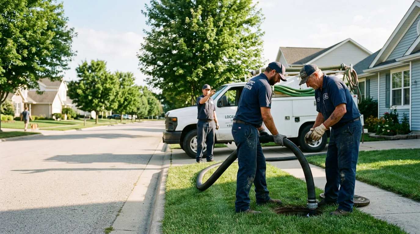 Septic Tank Cleaning in Mahaffey, PA
